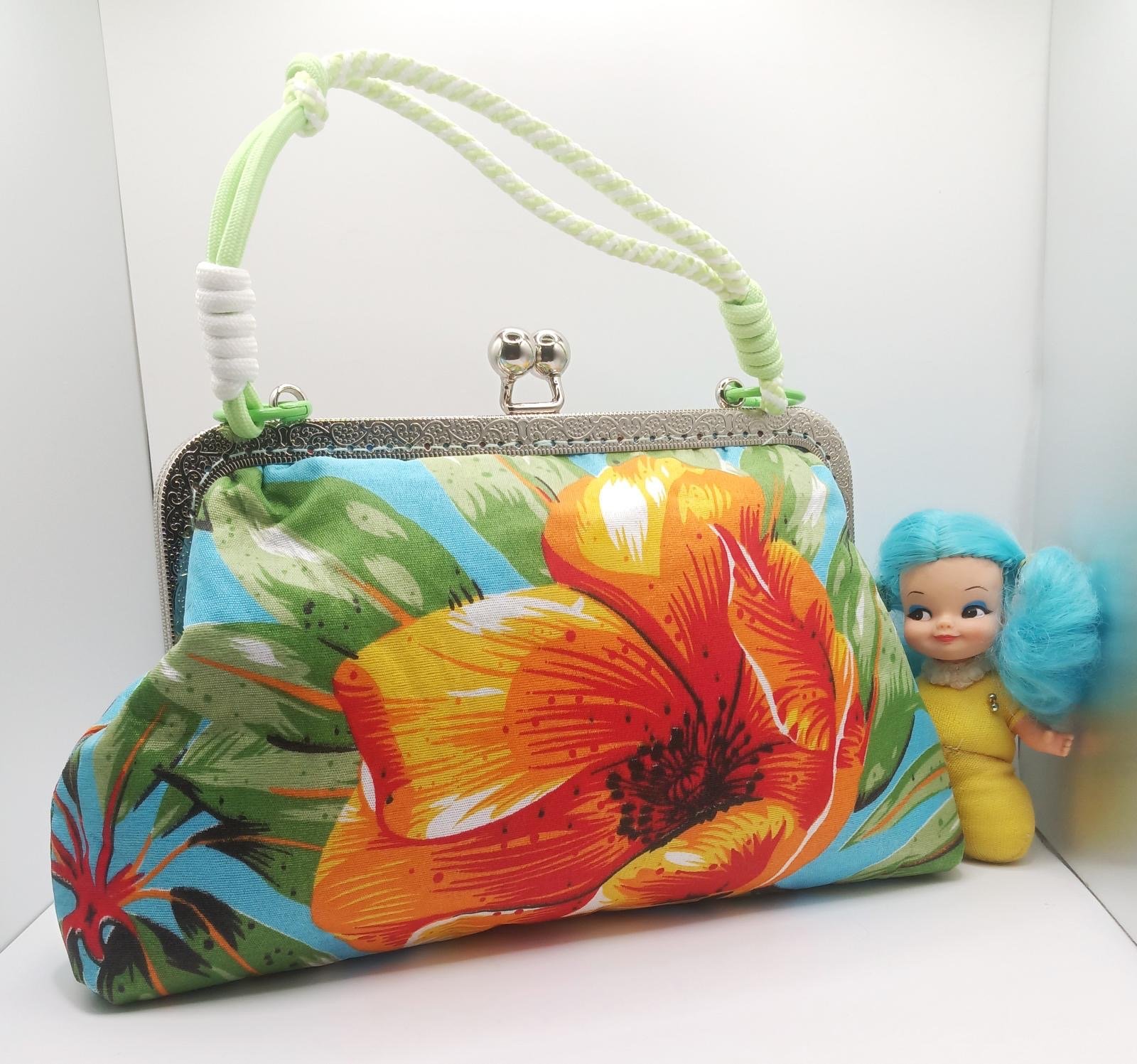Tropical floral Xica handbag